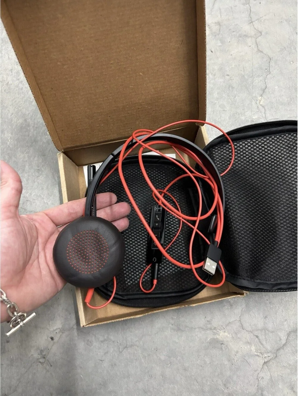 Plantronics Poly Blackwire 5200 Series C5210 Mono USB Computer Headset Black
